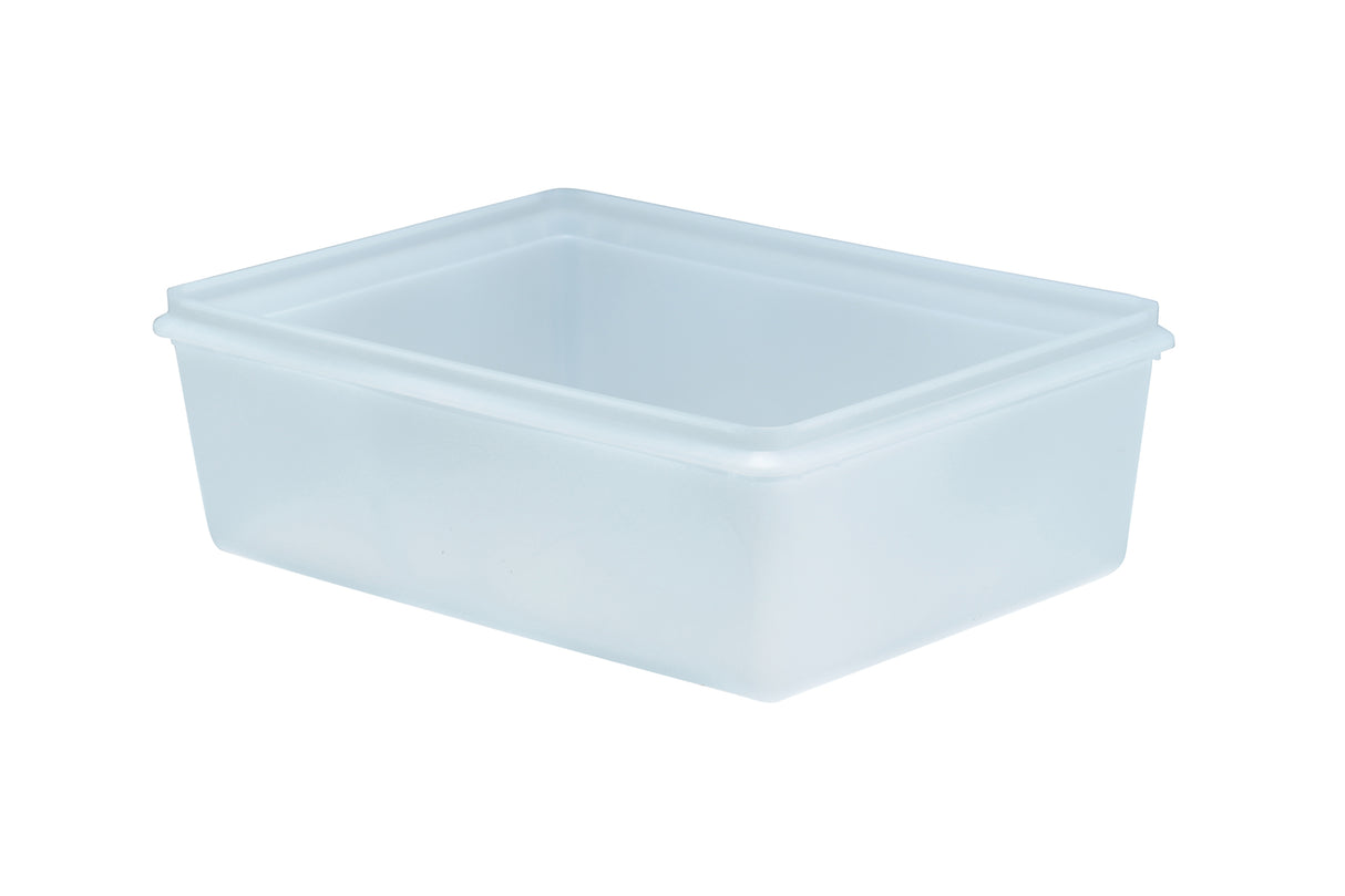Contenant pour emballage alimentaire, 12 litres, 15-1/4" x 10-15/16" x 5-1/4", HDPE