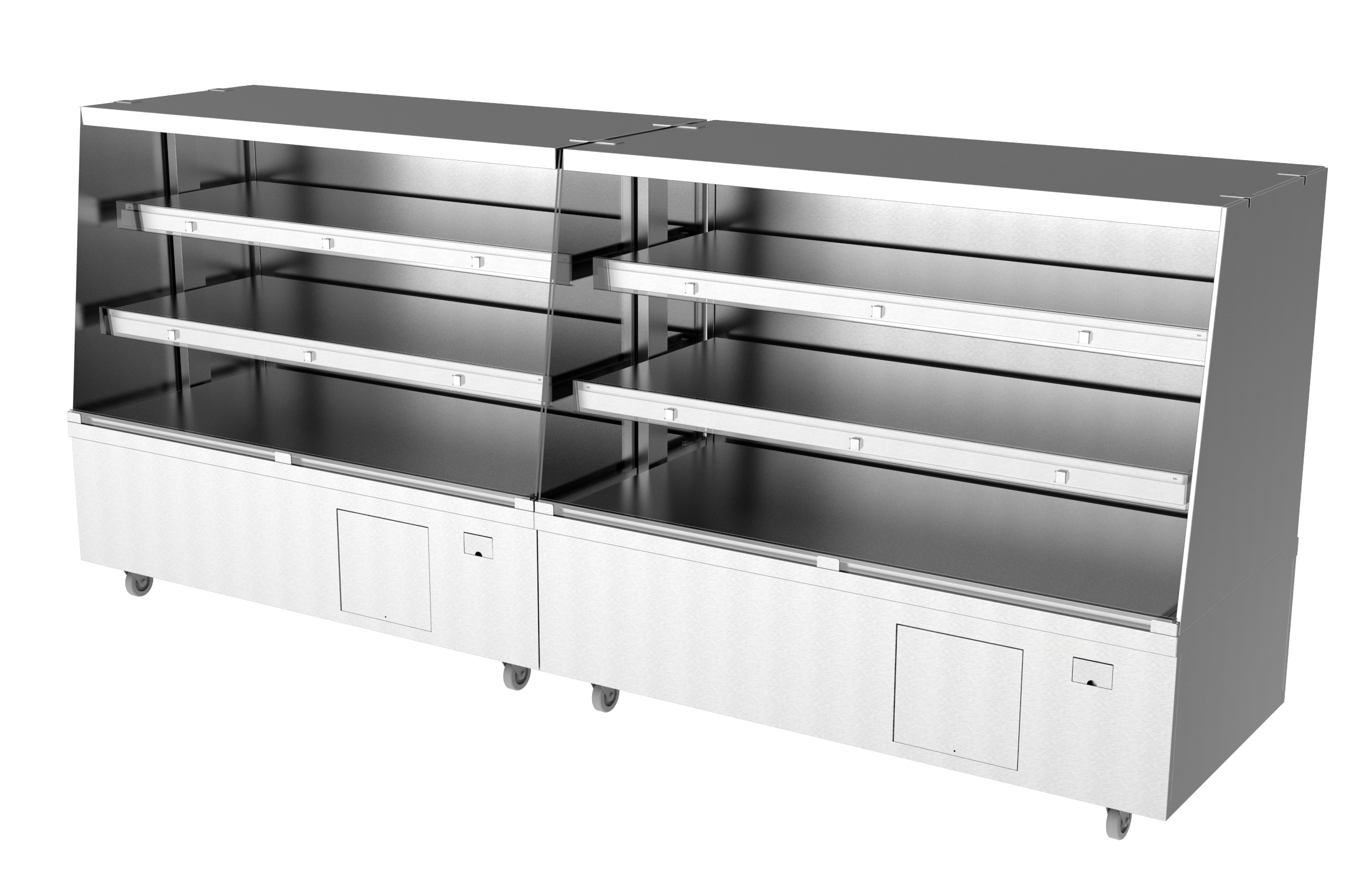 Franesse Metal Racking Dual Three Tier Warmer Combo – Franesse