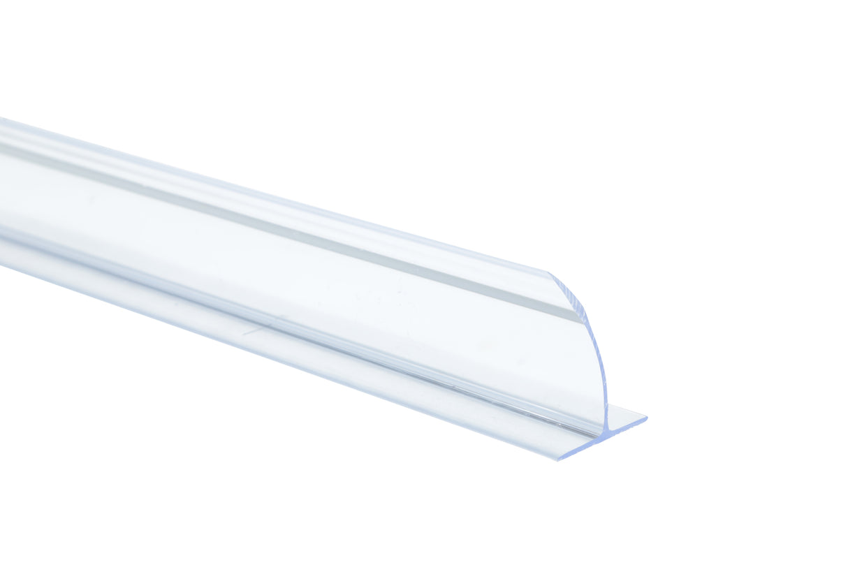 Divider, contour, 3"x12", clear