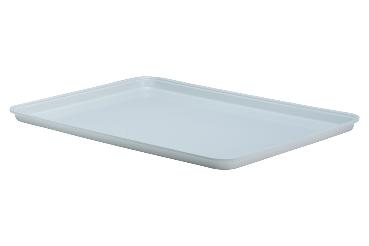 Plateau en fibre de verre, 18"x26", 0,69" de profondeur, blanc