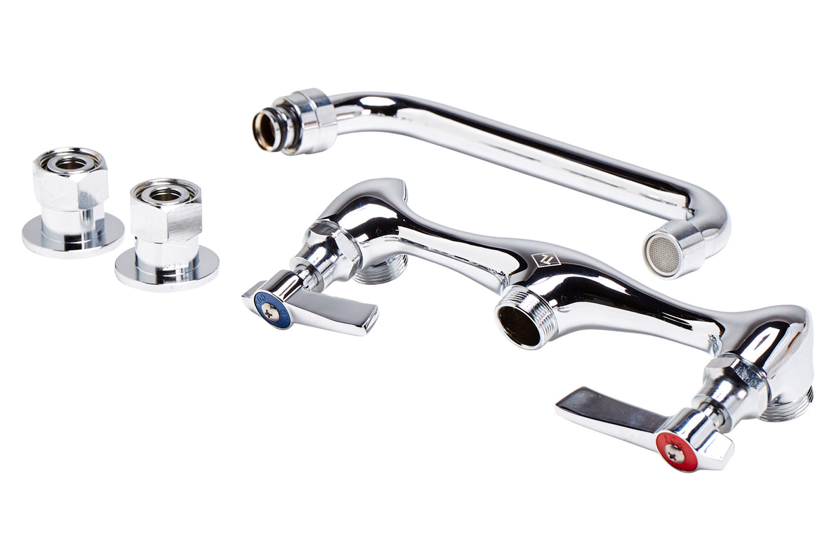 Topline Wall Mount Faucet - 8” Spout