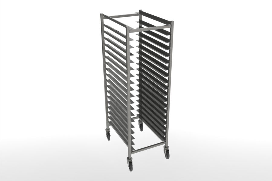 Disassembled aluminum carts