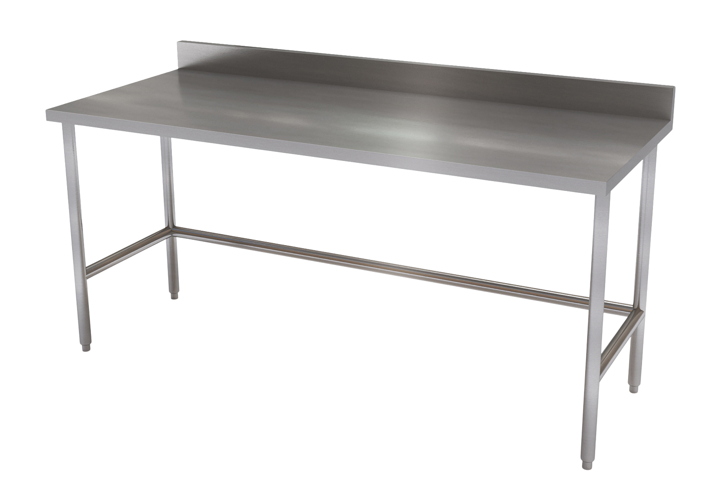 Tables de préparation avec dosseret de 4 po