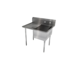 Évier simple de 36 po x 24 po x 14 po