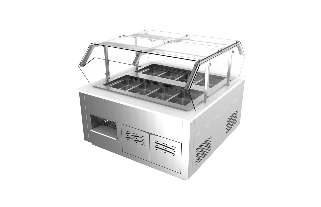 Bar à salade compact