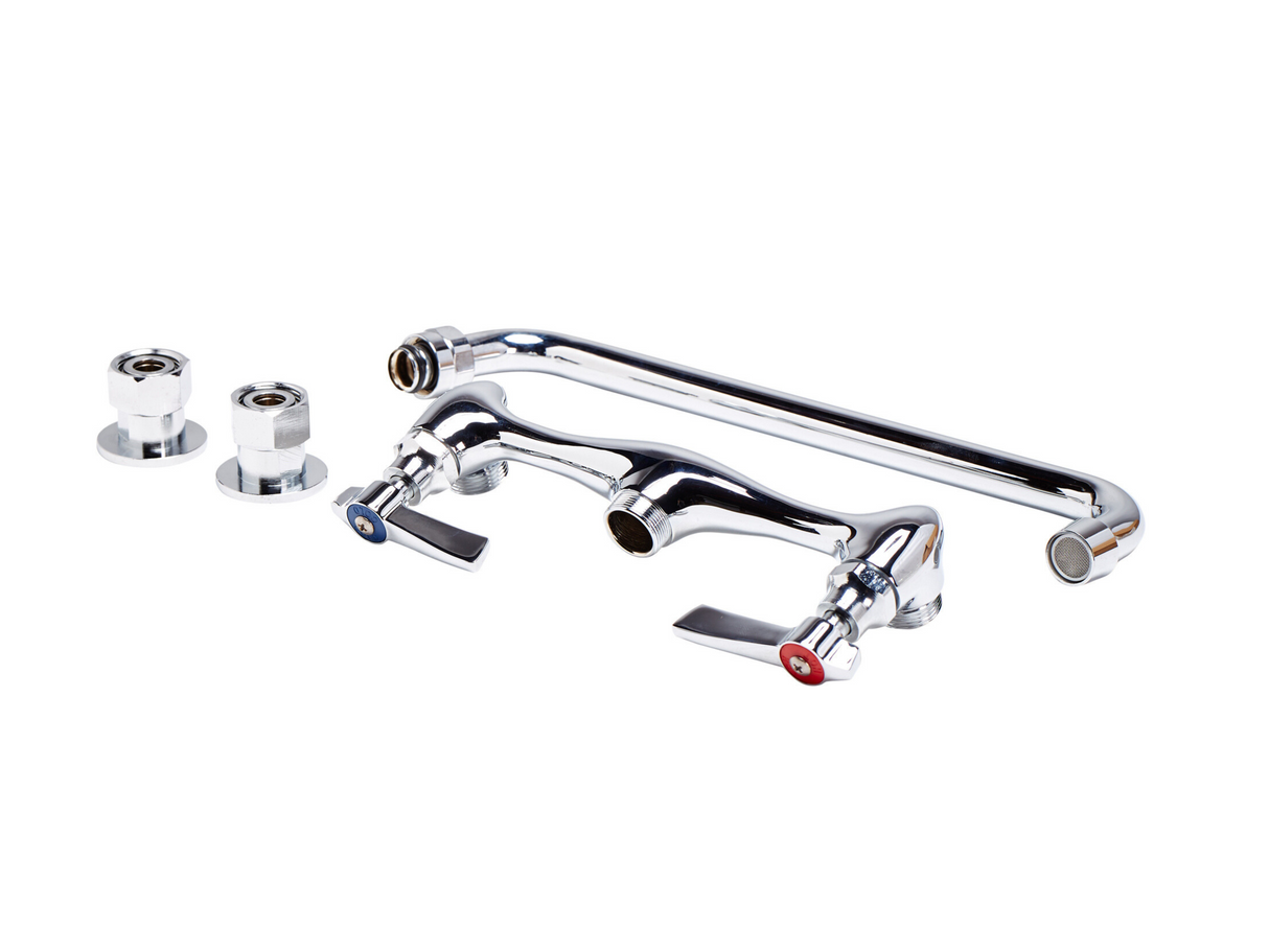 SEM Wall Faucet with 12" Spout, NSF/CSA Approved