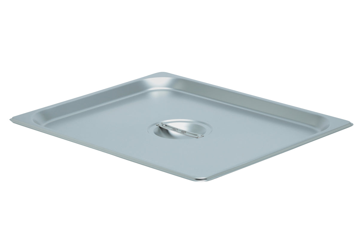 Couvercle en acier inoxydable pour poêle en acier inoxydable de taille 1/2 10" x 12", fendue