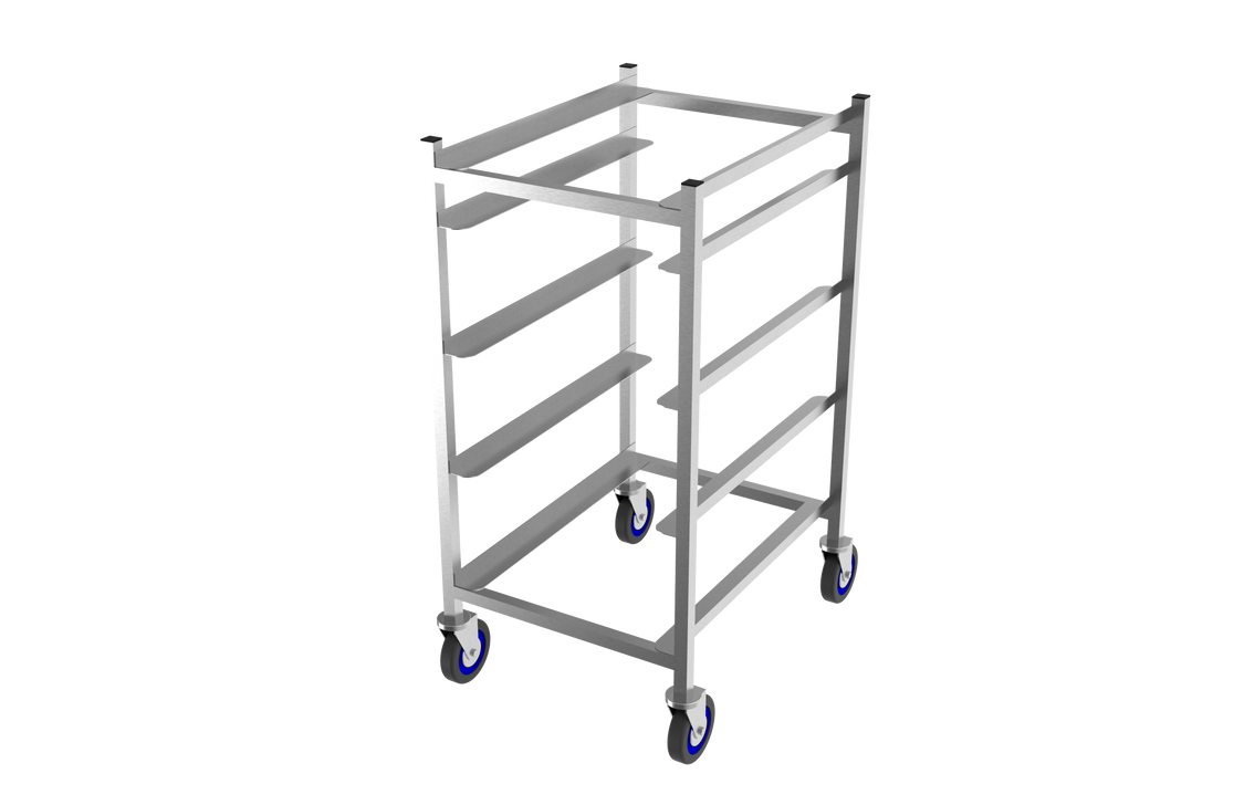 Franesse Metal Racking SSK904 - 4 Level Stainless Steel Cart – Franesse