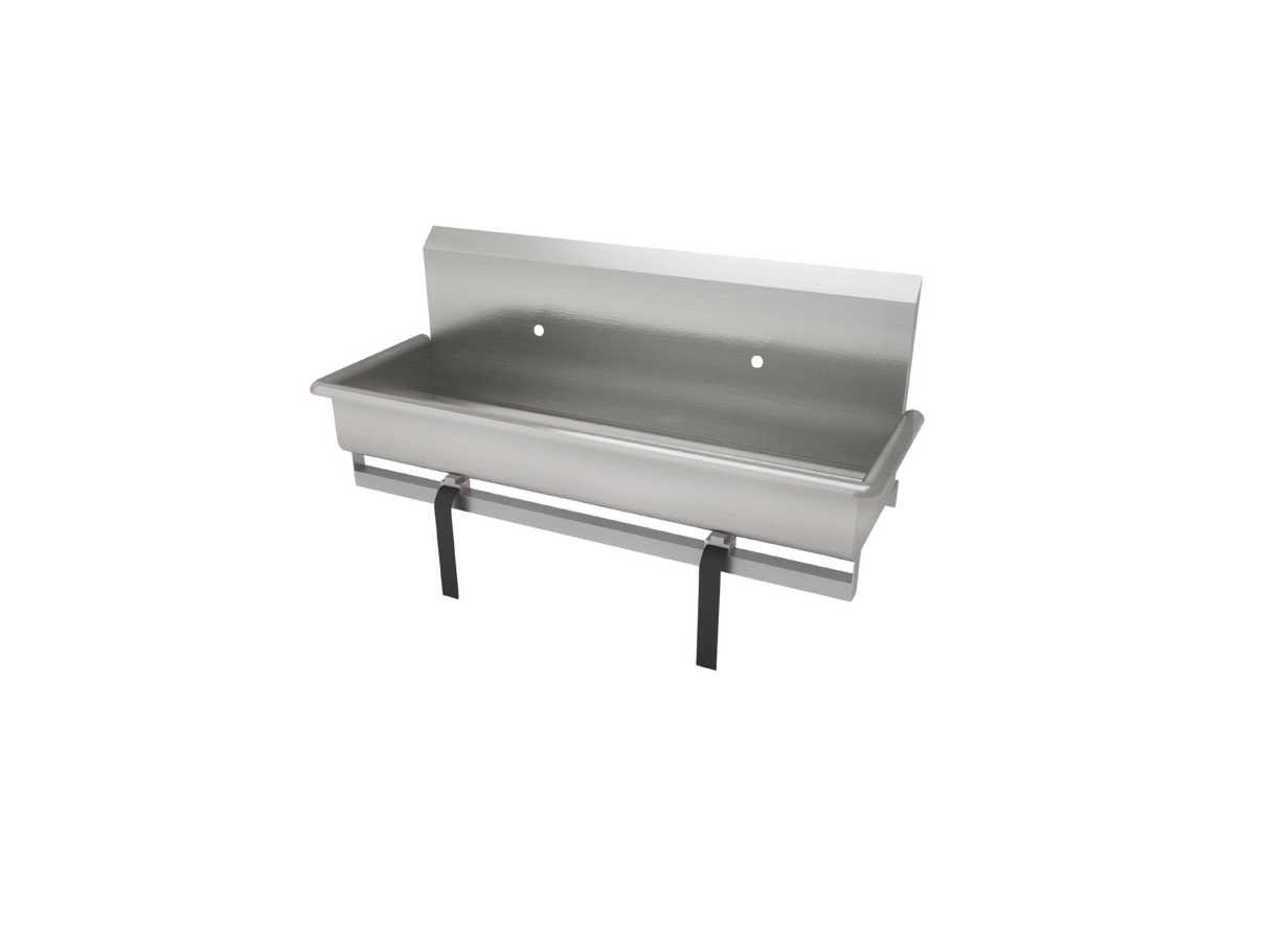 Two-Station Hands-Free Hand Wash Sink