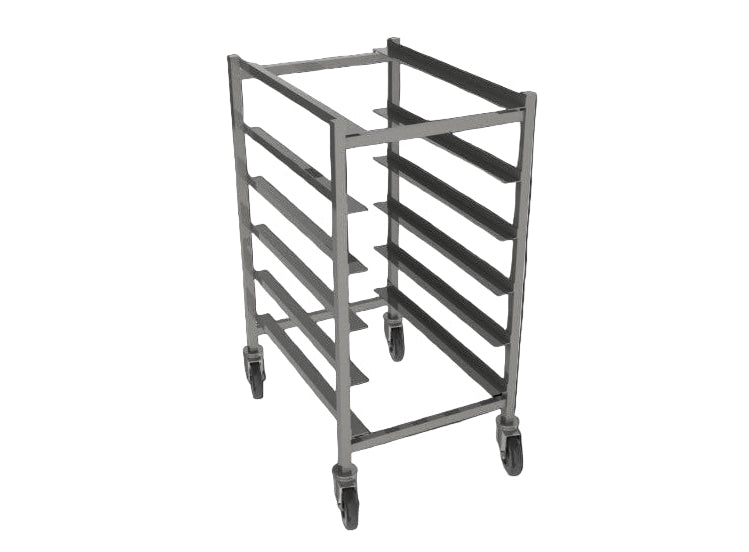 Franesse Metal Racking SSK186 - 6 Level Stainless Steel Cart – Franesse