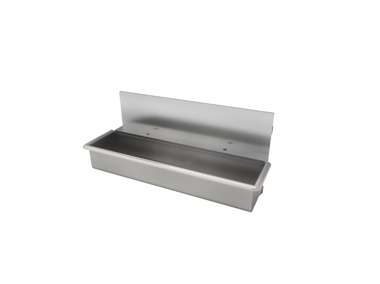 Two-Station Hand Wash Sink with Deck